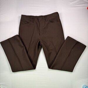 Wrangler 828BN Brown Western Work Pants 36x30